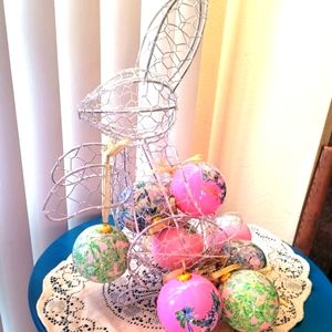 Lilly Pulitzer Christmas ornaments